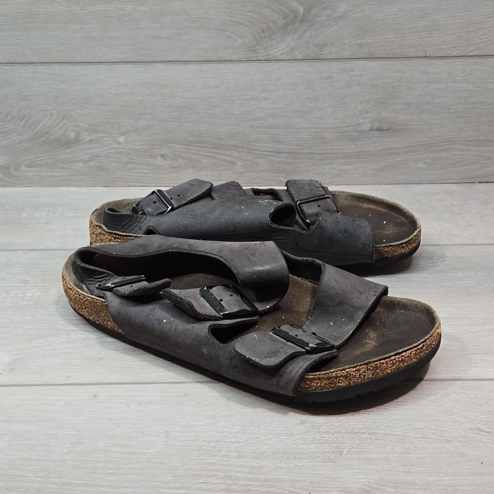 Birkenstock Women Milano Sandals Flats shoes sz 41/10 Regular